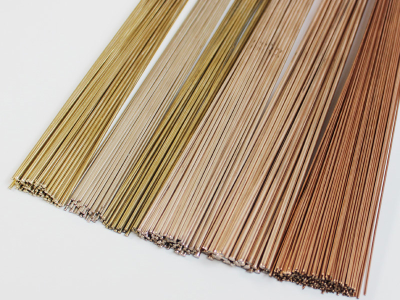 銅鋅釬料、銀銅磷釬料